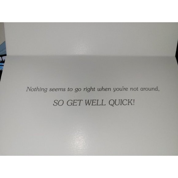 Lot 26 Assorted Vintage 1980s GET WELL Cards Illus by Boots Reynolds - Picture 8 of 10